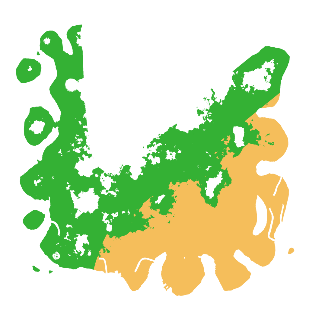 Biome Rust Map: Procedural Map, Size: 4250, Seed: 25424