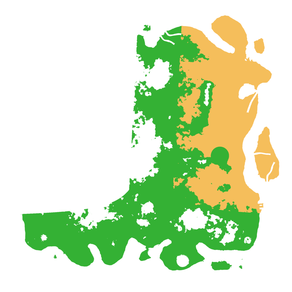 Biome Rust Map: Procedural Map, Size: 4250, Seed: 35234