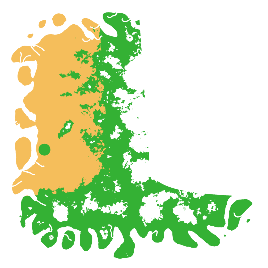 Biome Rust Map: Procedural Map, Size: 6000, Seed: 99771