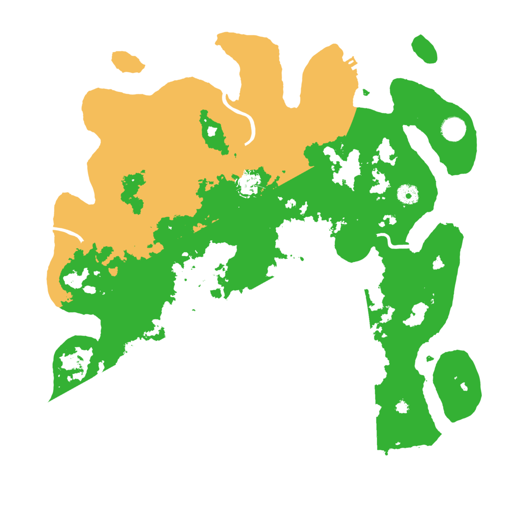 Biome Rust Map: Procedural Map, Size: 3700, Seed: 1308921948