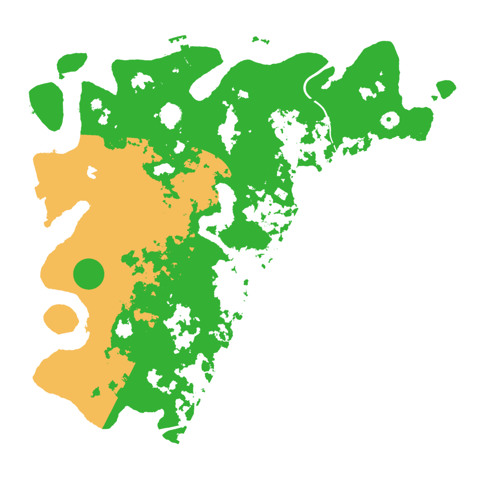 Biome Rust Map: Procedural Map, Size: 4250, Seed: 20925