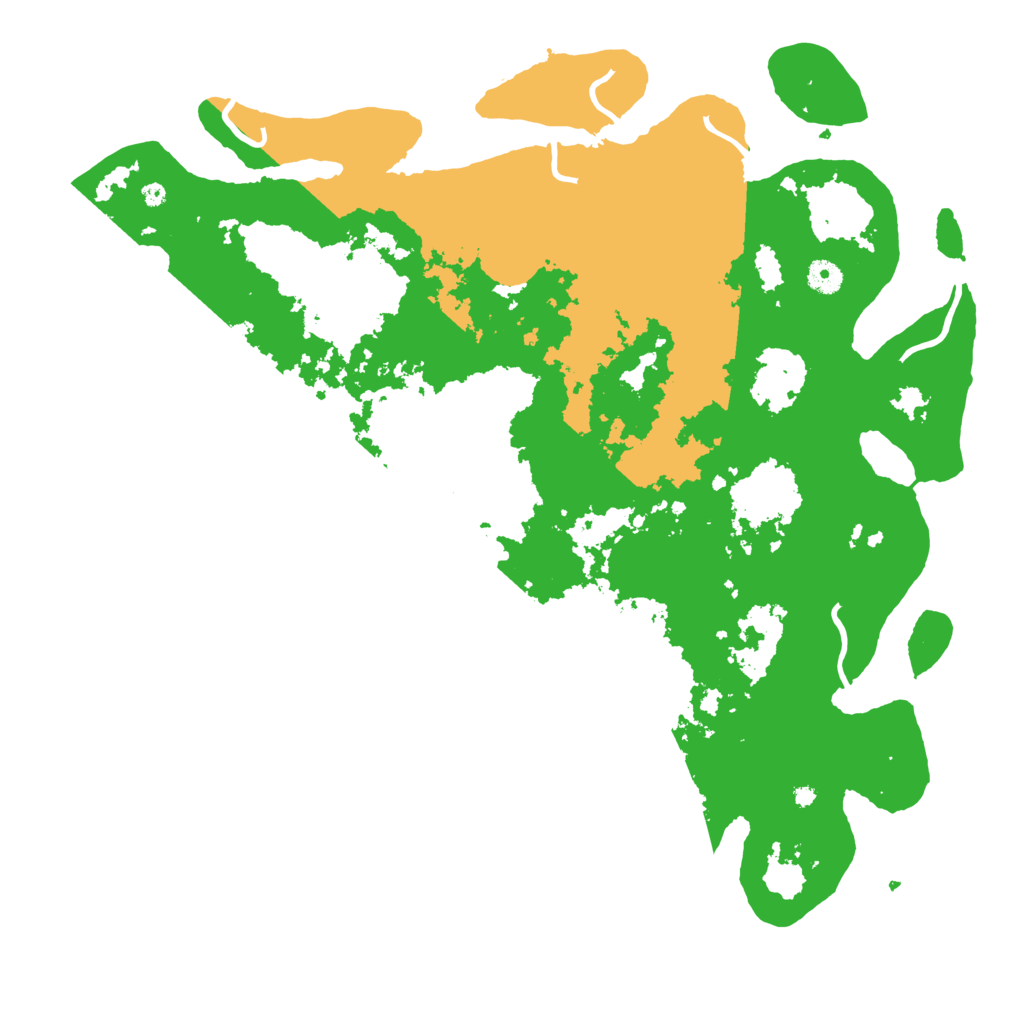 Biome Rust Map: Procedural Map, Size: 4500, Seed: 1730893356