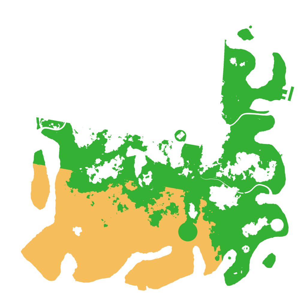 Biome Rust Map: Procedural Map, Size: 4250, Seed: 2093546179