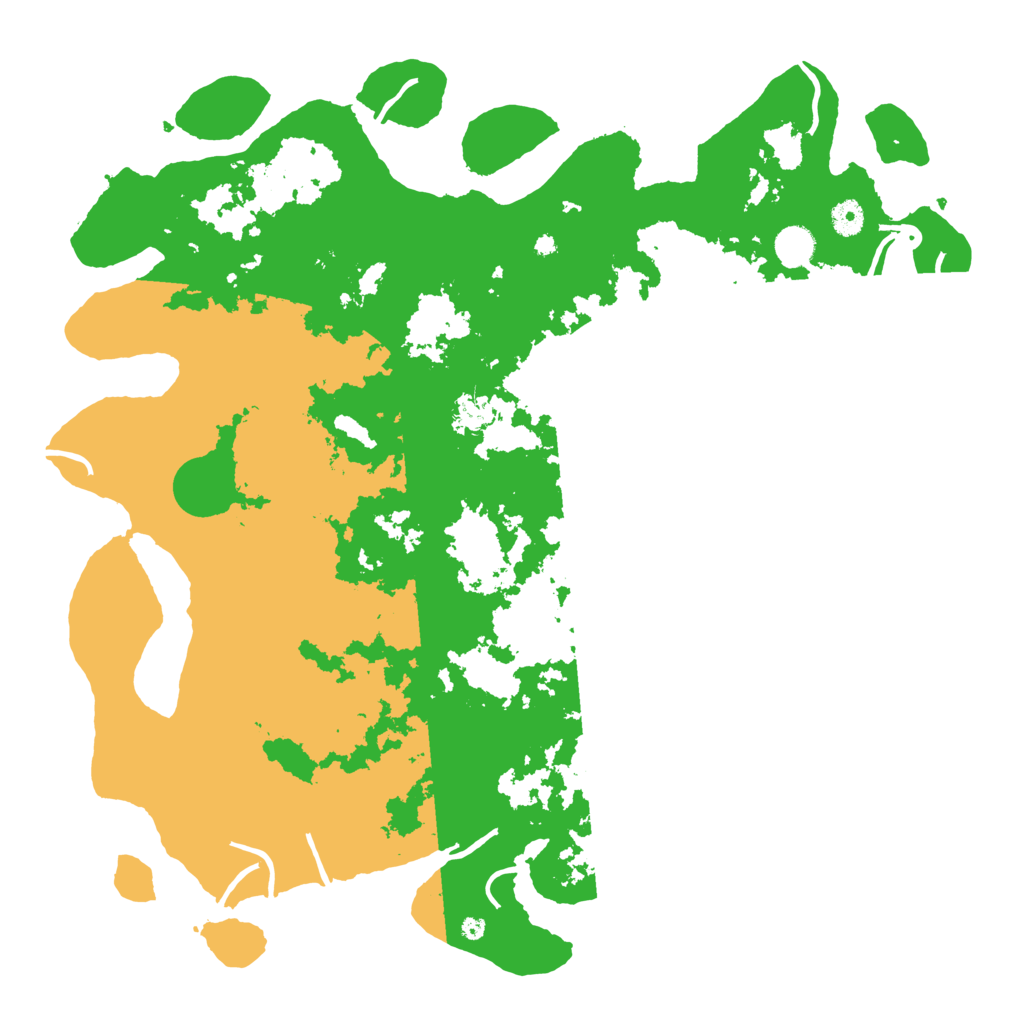 Biome Rust Map: Procedural Map, Size: 4500, Seed: 207468053