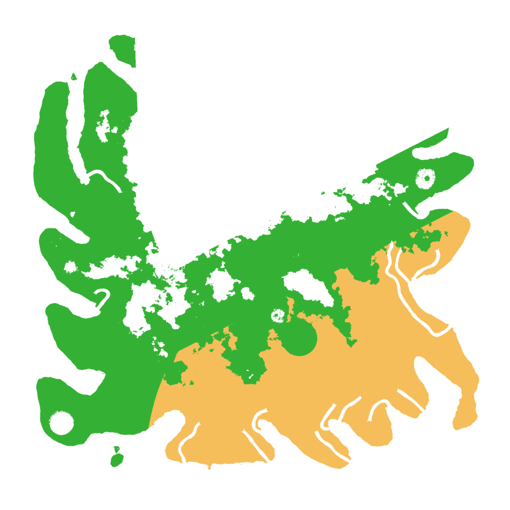 Biome Rust Map: Procedural Map, Size: 3800, Seed: 254