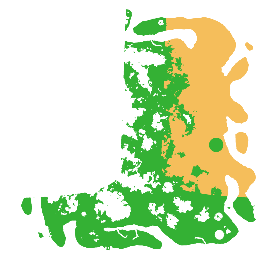 Biome Rust Map: Procedural Map, Size: 5000, Seed: 24624523