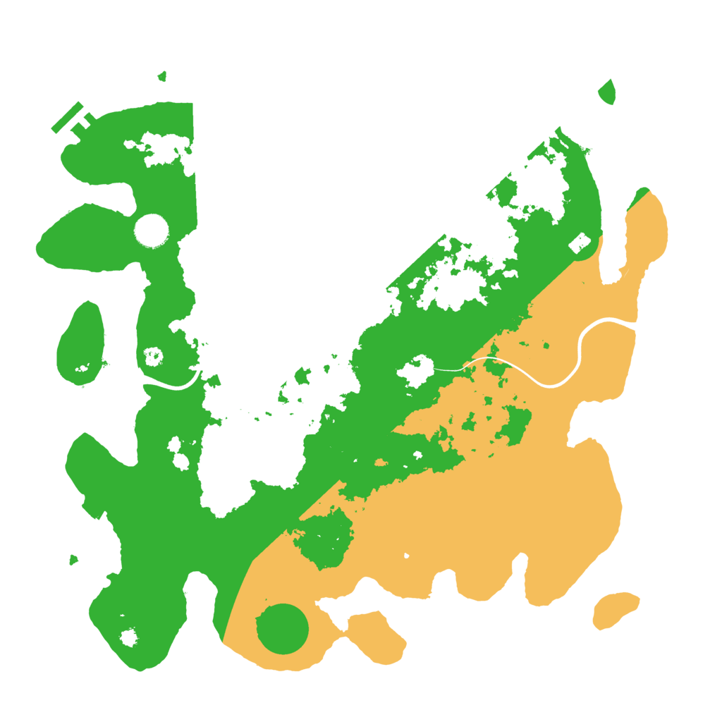 Biome Rust Map: Procedural Map, Size: 3750, Seed: 223711503