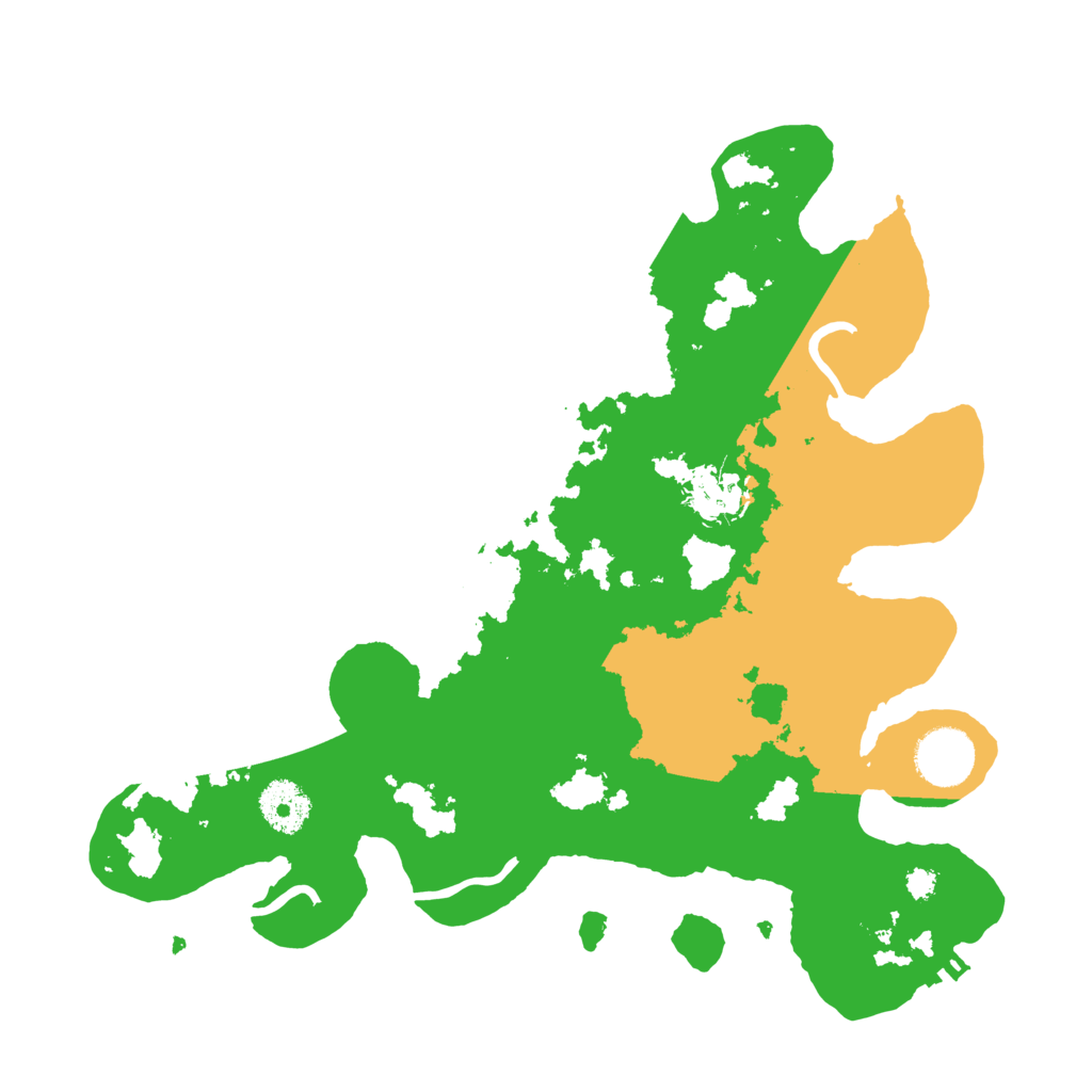 Biome Rust Map: Procedural Map, Size: 3250, Seed: 876824088