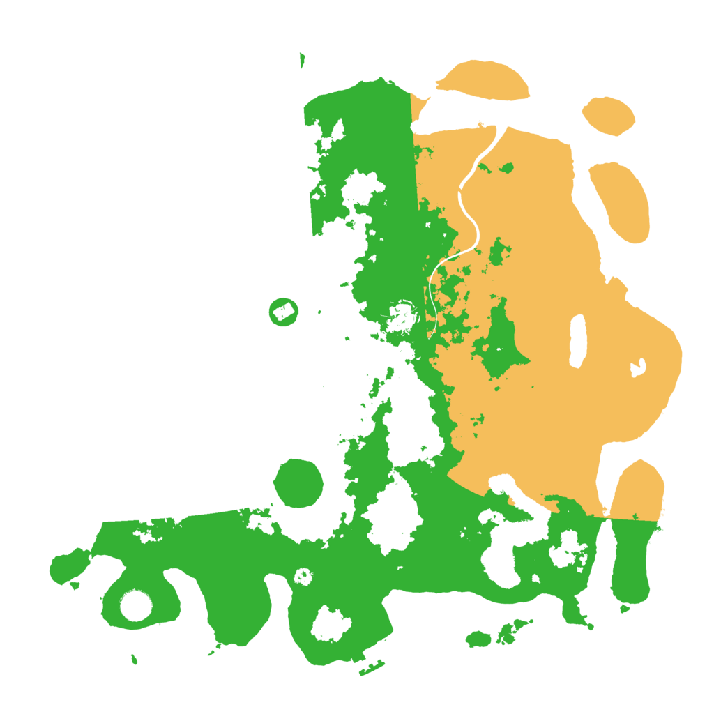 Biome Rust Map: Procedural Map, Size: 4000, Seed: 69649