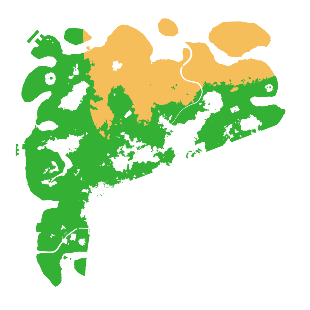 Biome Rust Map: Procedural Map, Size: 4000, Seed: 941814323