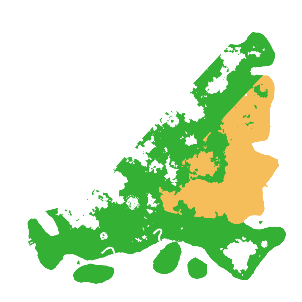 Biome Rust Map: Procedural Map, Size: 4050, Seed: 731672991