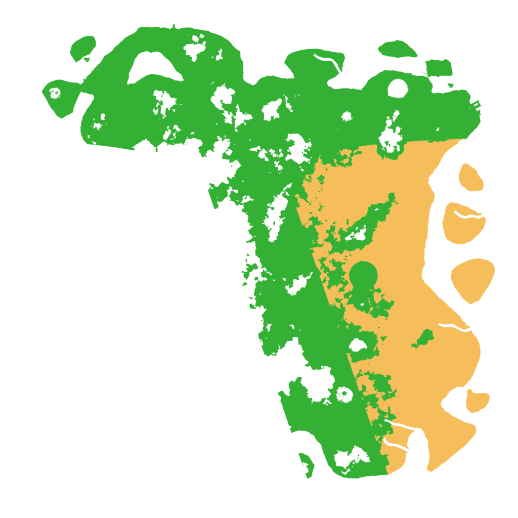 Biome Rust Map: Procedural Map, Size: 4800, Seed: 1756281443