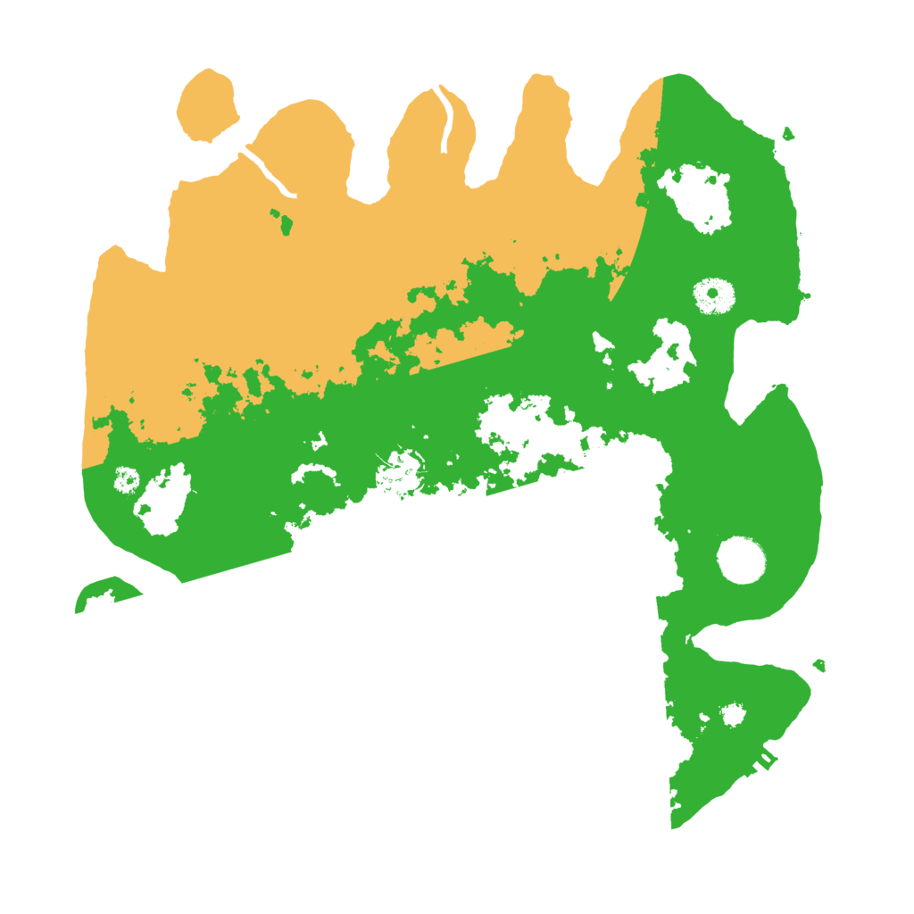 Biome Rust Map: Procedural Map, Size: 3500, Seed: 37451