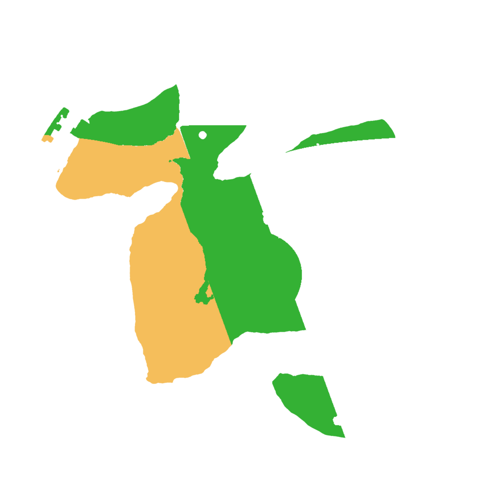 Biome Rust Map: Procedural Map, Size: 1900, Seed: 675787