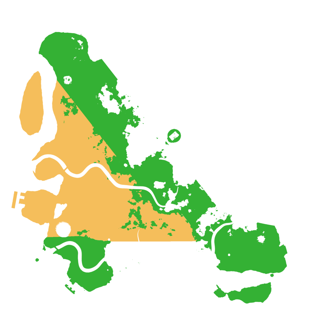 Biome Rust Map: Procedural Map, Size: 3850, Seed: 1890576862