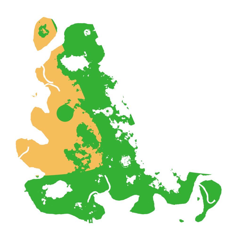 Biome Rust Map: Procedural Map, Size: 3800, Seed: 1704837902