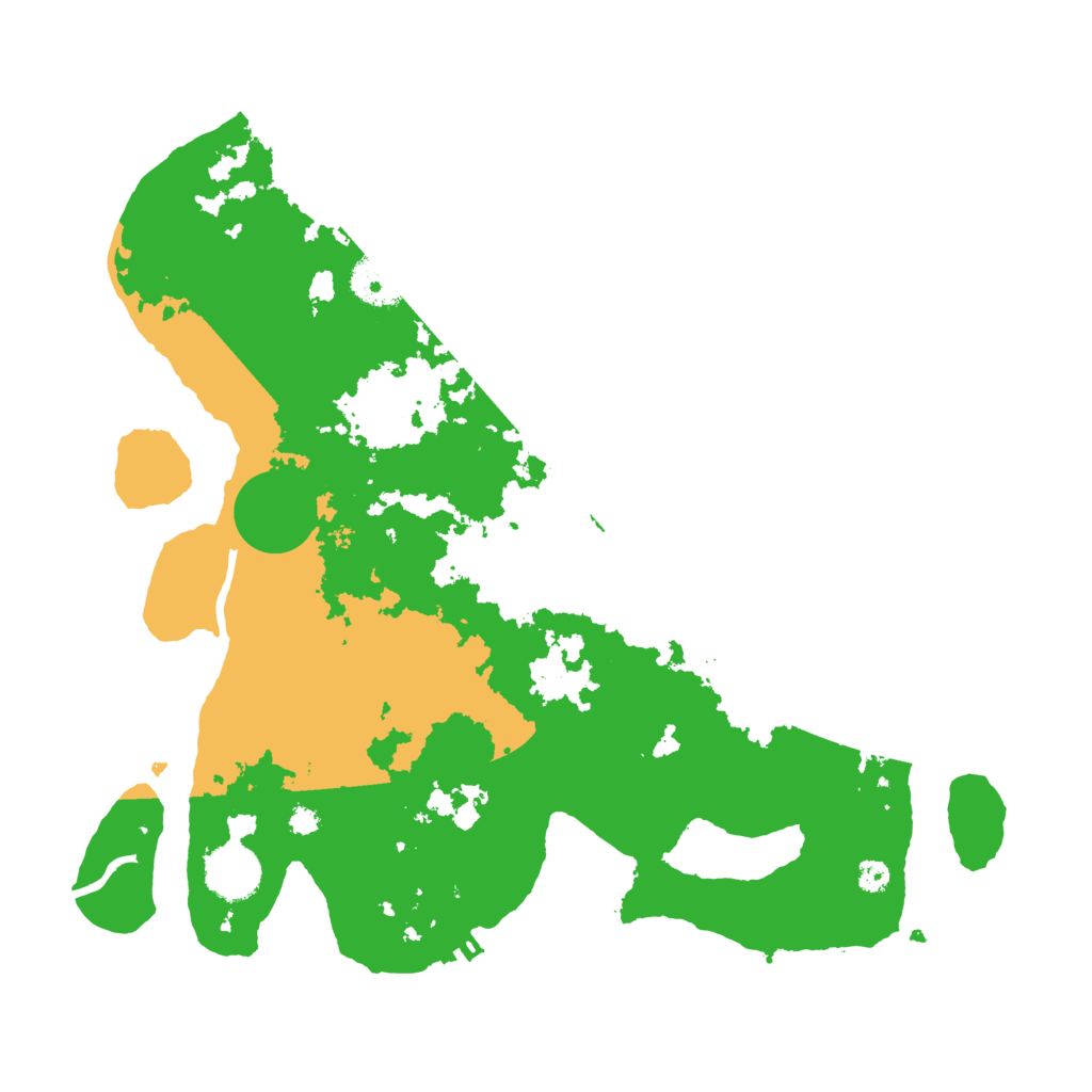 Biome Rust Map: Procedural Map, Size: 3500, Seed: 1645339144
