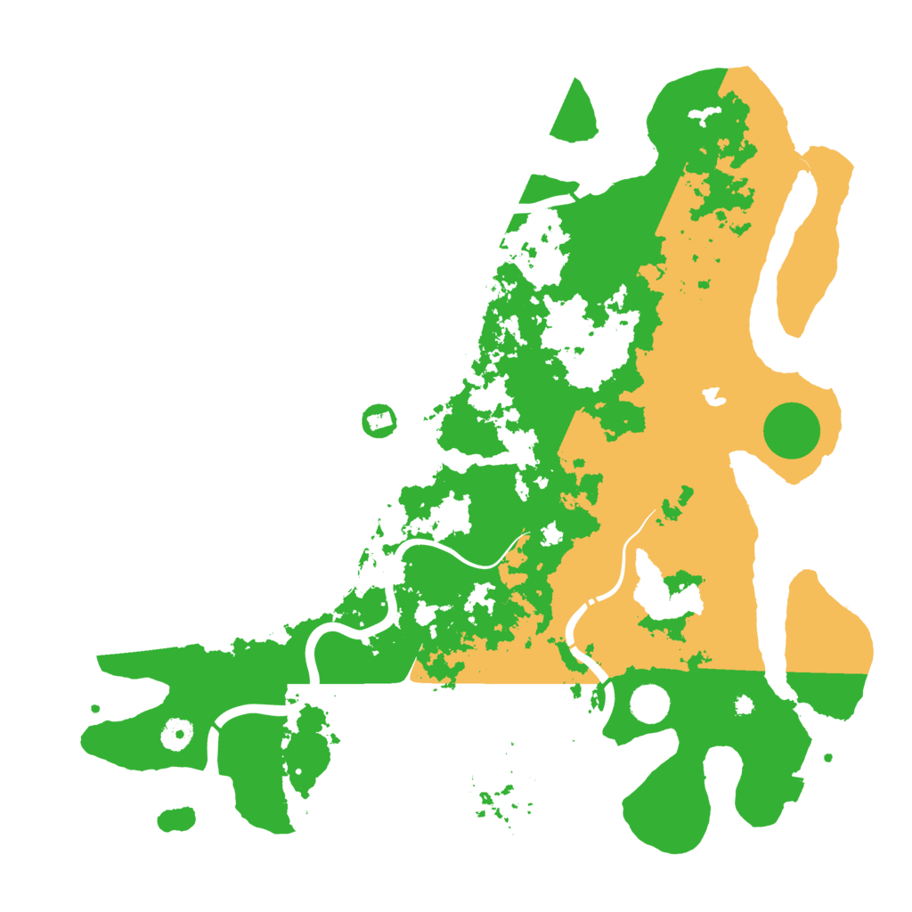 Biome Rust Map: Procedural Map, Size: 4250, Seed: 1867789817