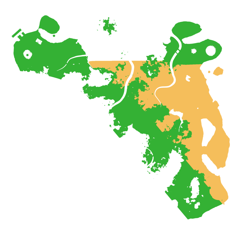 Biome Rust Map: Procedural Map, Size: 4250, Seed: 1794603484