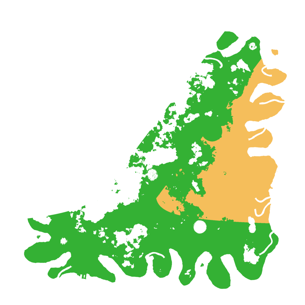 Biome Rust Map: Procedural Map, Size: 4250, Seed: 87155281