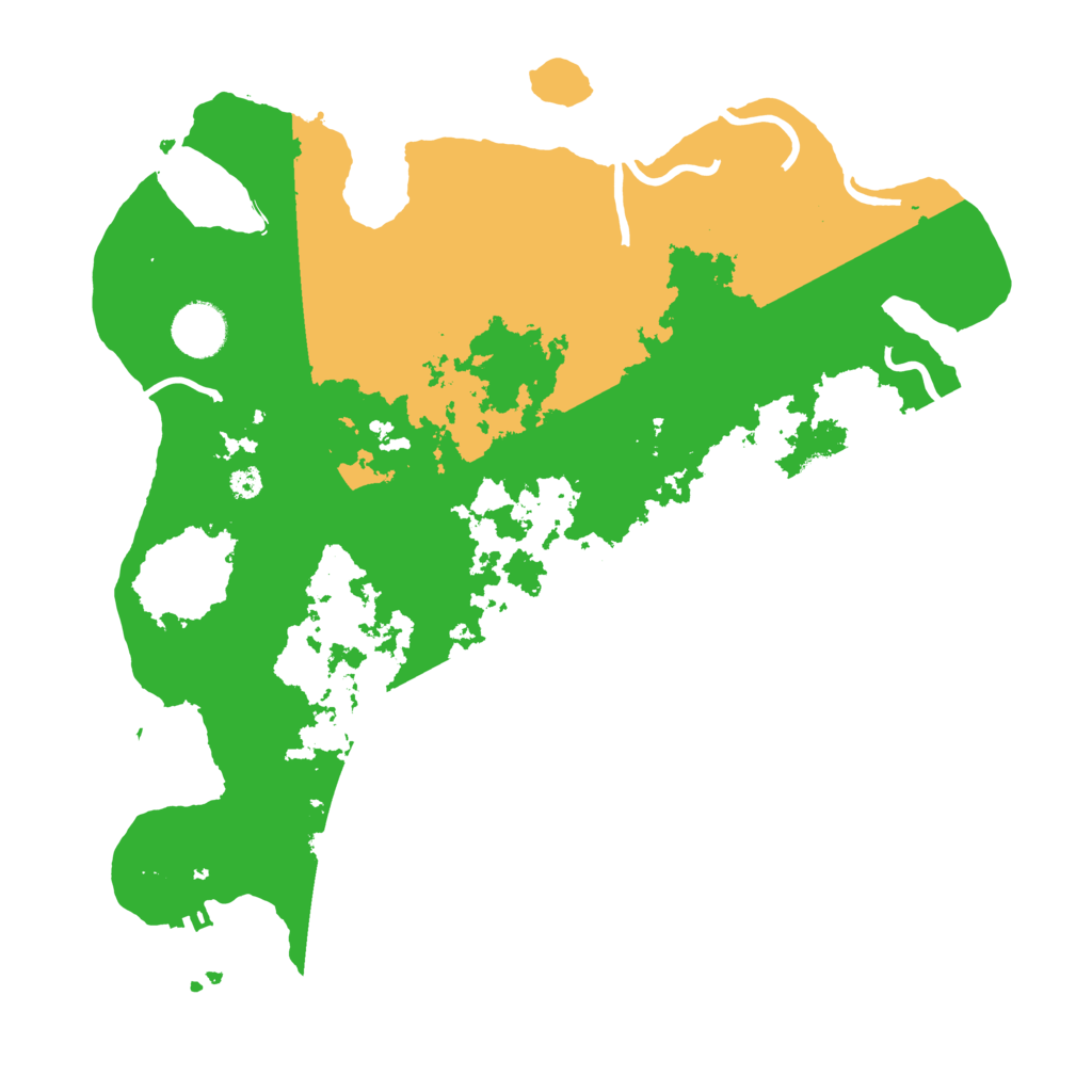 Biome Rust Map: Procedural Map, Size: 3500, Seed: 1074008779