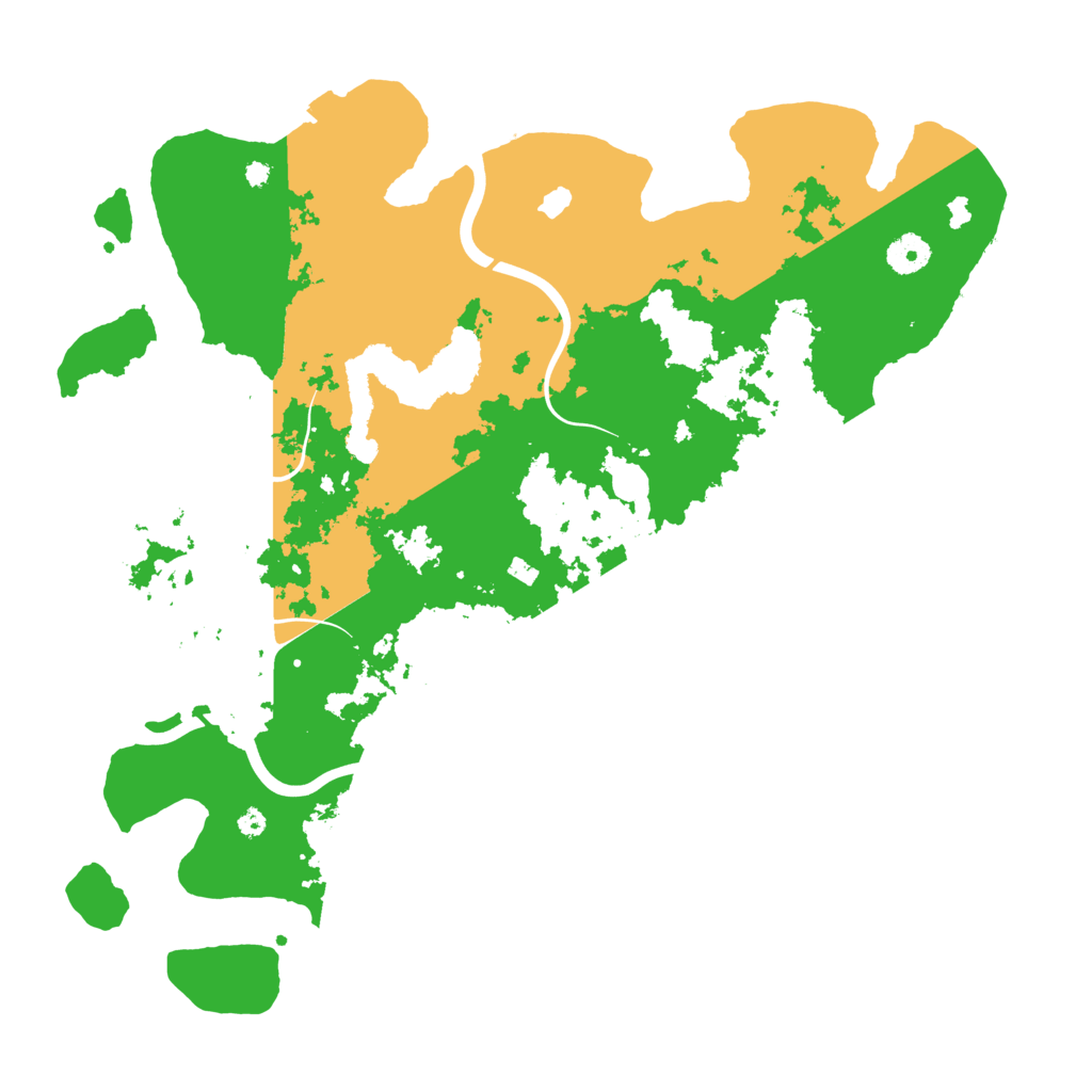 Biome Rust Map: Procedural Map, Size: 4000, Seed: 576336733