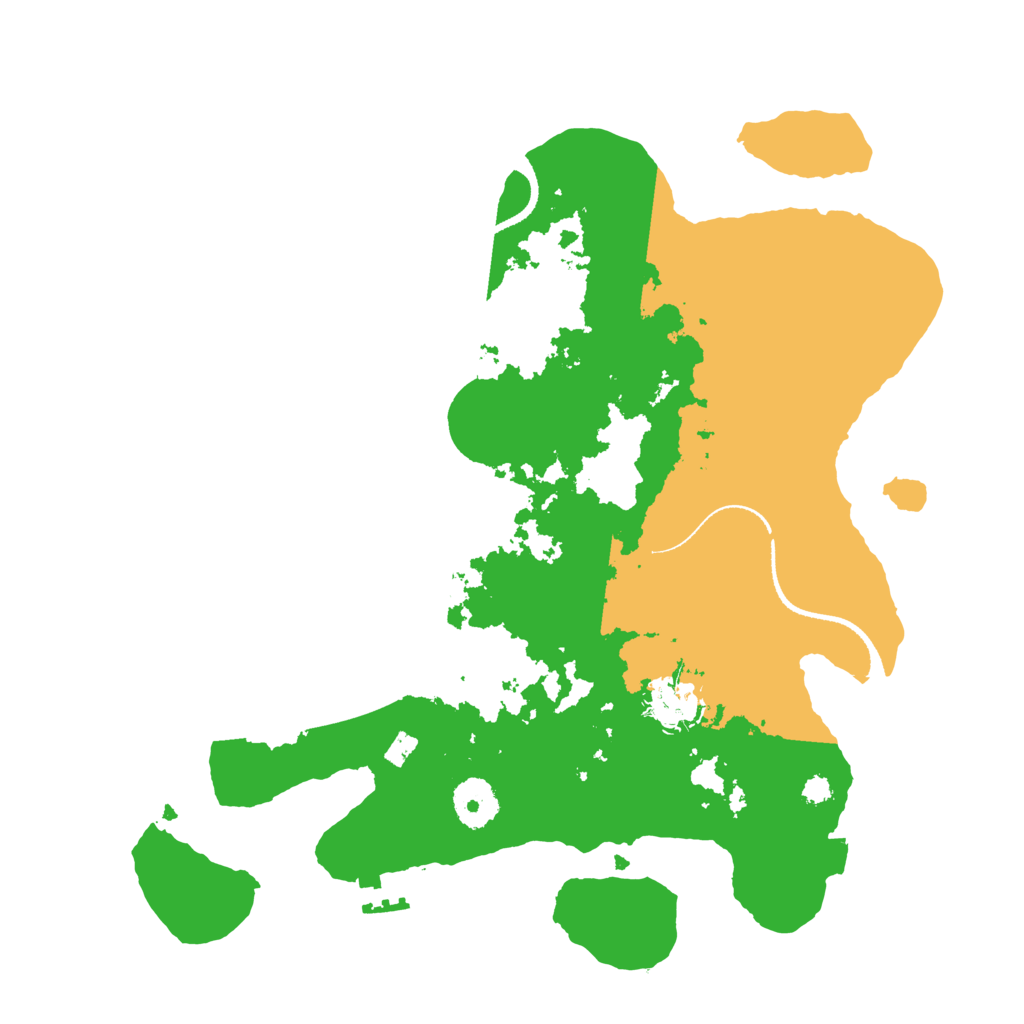 Biome Rust Map: Procedural Map, Size: 3300, Seed: 1603540038