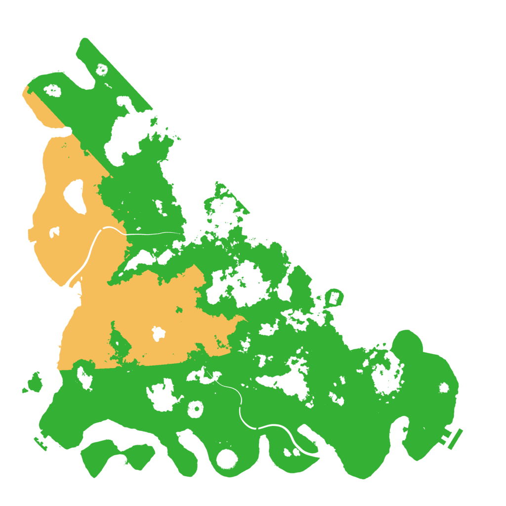 Biome Rust Map: Procedural Map, Size: 4500, Seed: 1692044613