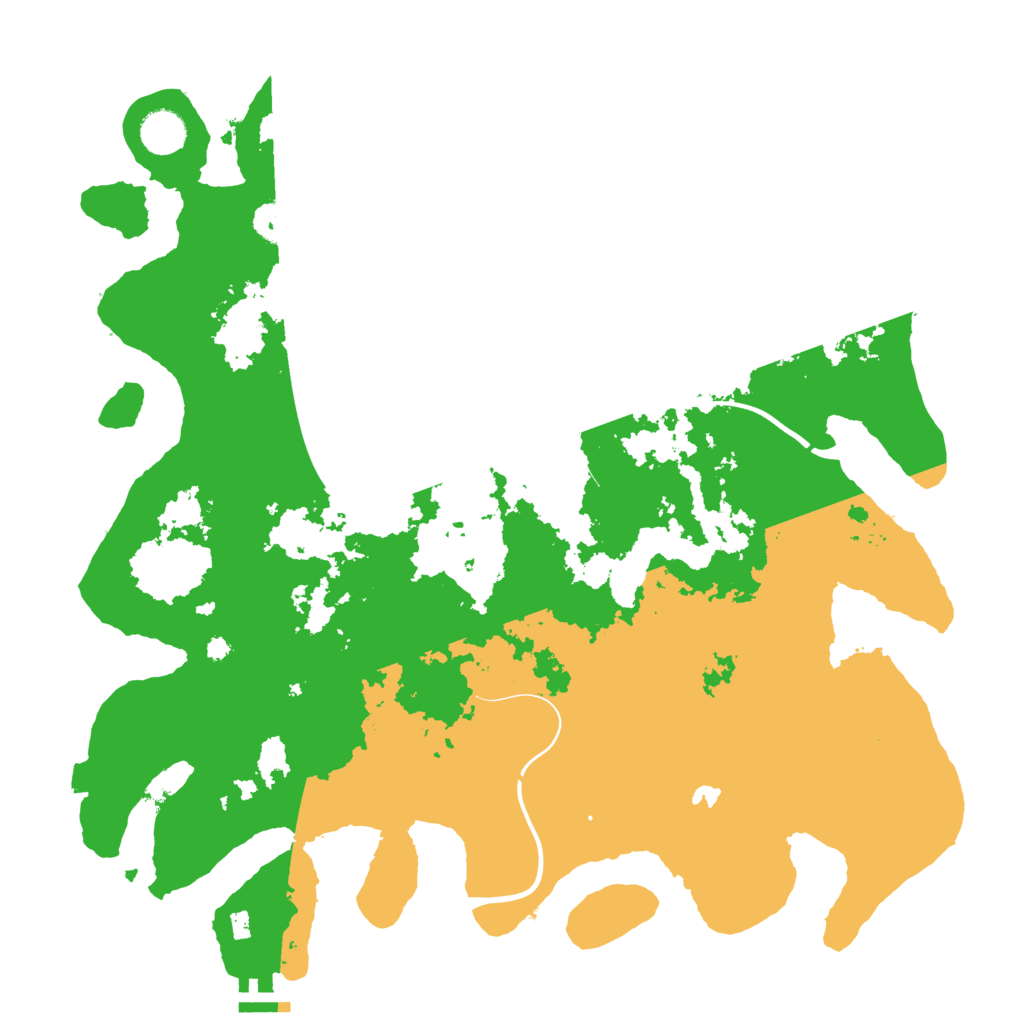 Biome Rust Map: Procedural Map, Size: 4000, Seed: 364728387