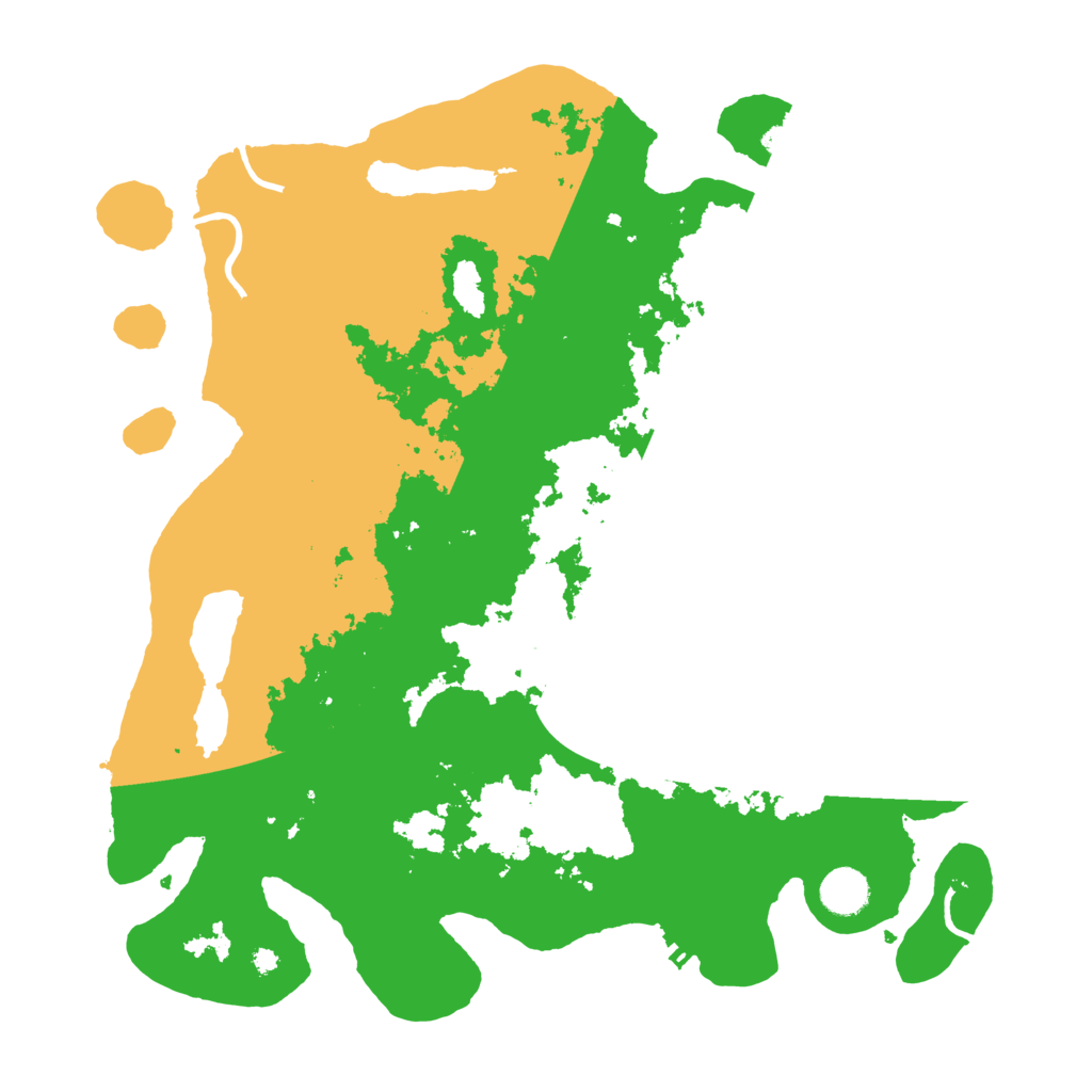 Biome Rust Map: Procedural Map, Size: 4000, Seed: 55677371