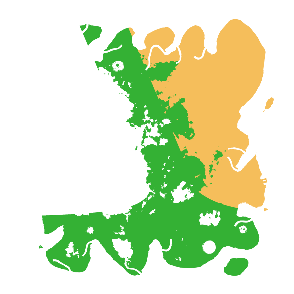 Biome Rust Map: Procedural Map, Size: 3950, Seed: 1168620054