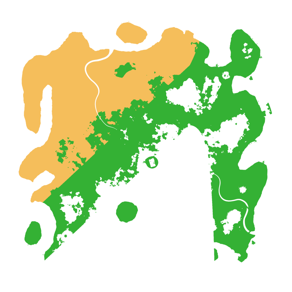 Biome Rust Map: Procedural Map, Size: 3850, Seed: 355265138