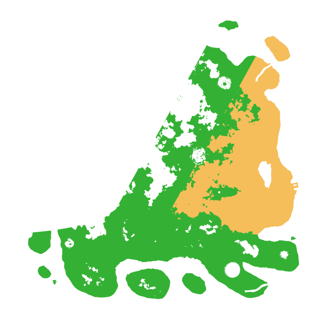 Biome Rust Map: Procedural Map, Size: 3700, Seed: 2141516896