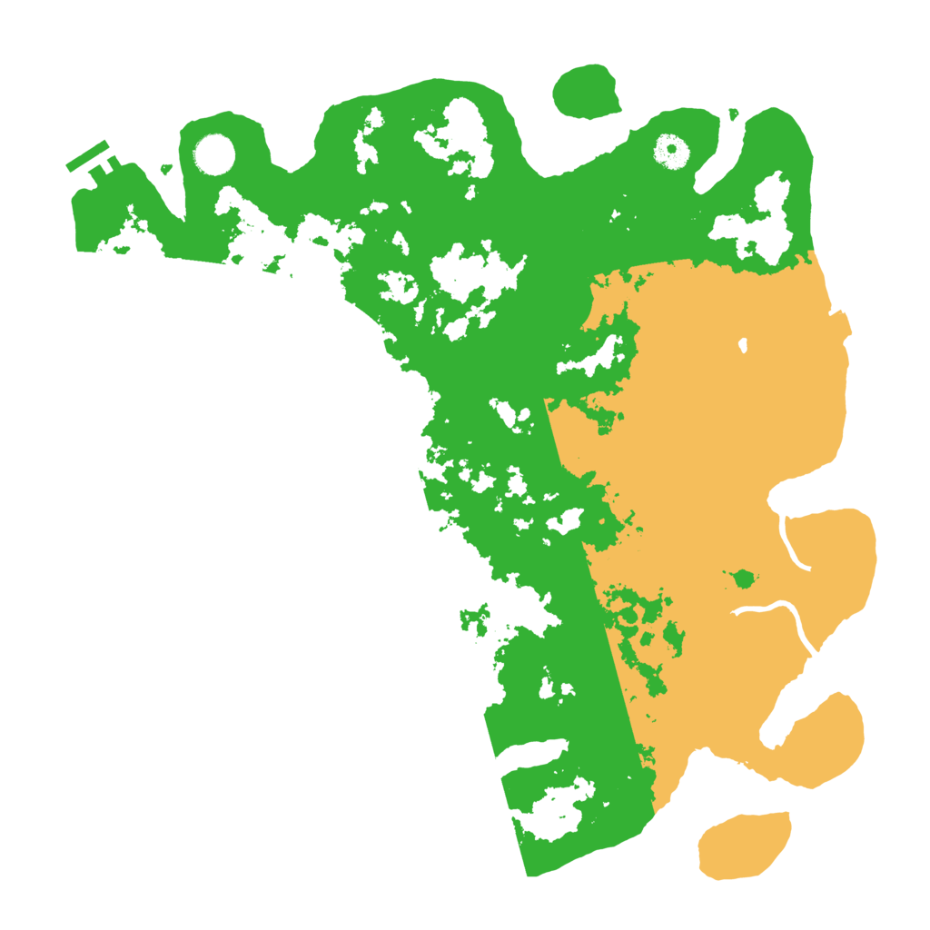 Biome Rust Map: Procedural Map, Size: 4000, Seed: 910