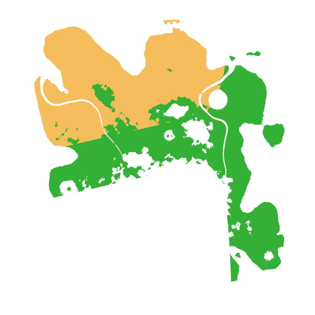 Biome Rust Map: Procedural Map, Size: 2986, Seed: 289631805