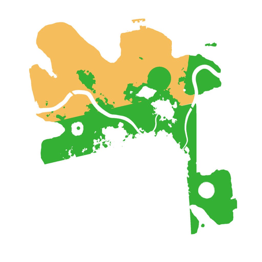 Biome Rust Map: Procedural Map, Size: 2986, Seed: 289631805