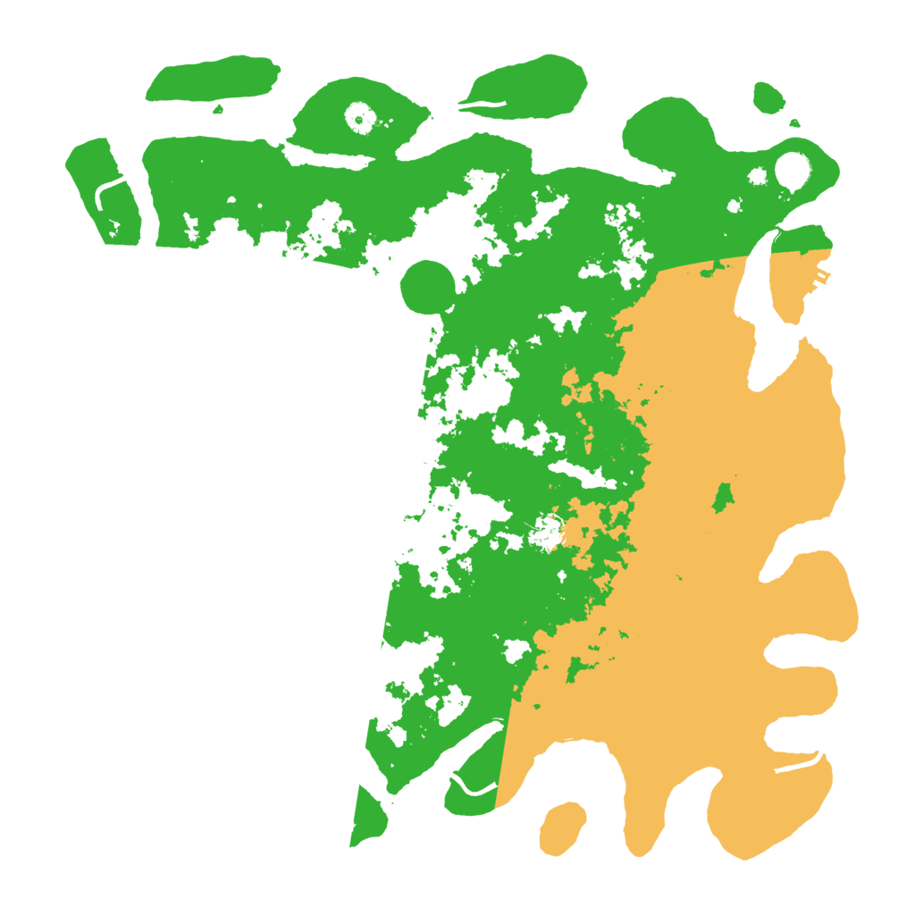 Biome Rust Map: Procedural Map, Size: 4500, Seed: 162858517