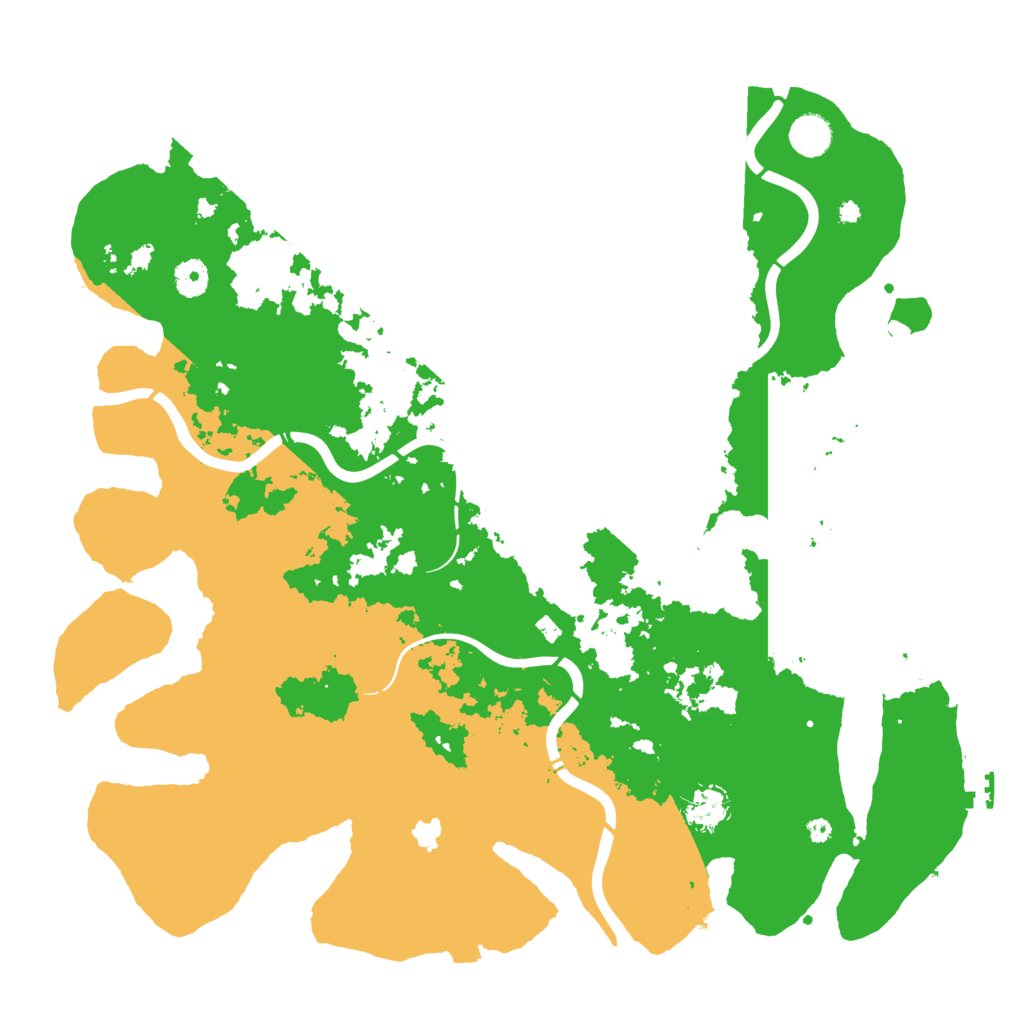 Biome Rust Map: Procedural Map, Size: 4250, Seed: 1168412978