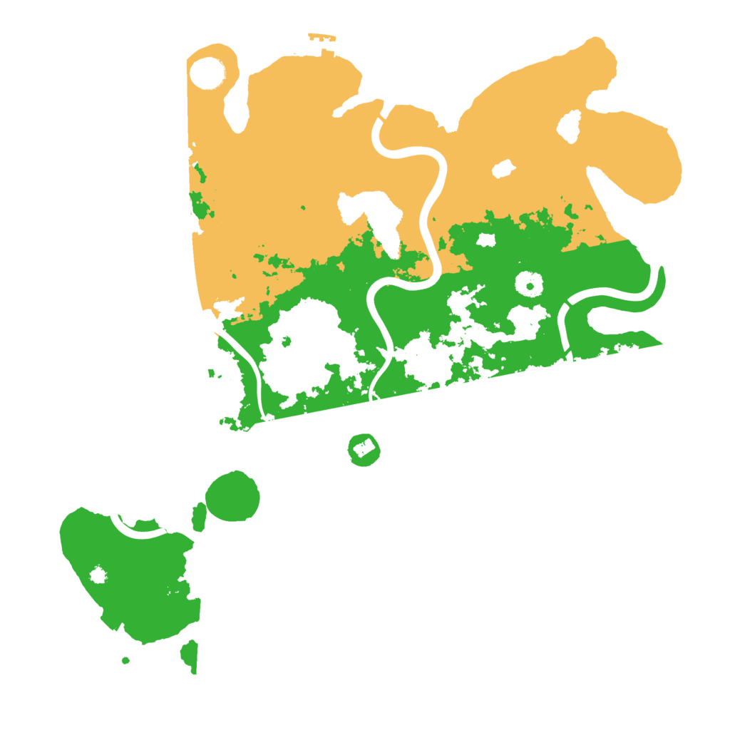 Biome Rust Map: Procedural Map, Size: 4000, Seed: 1521178713