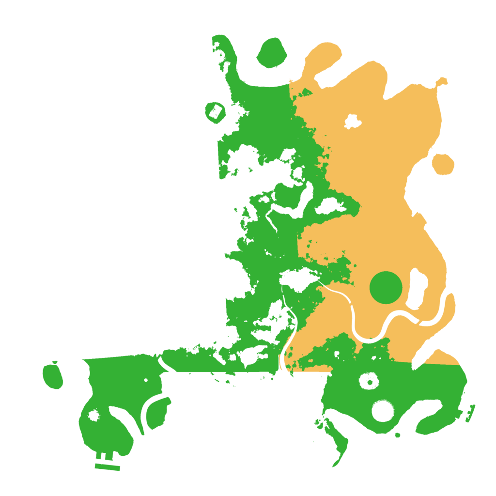 Biome Rust Map: Procedural Map, Size: 4000, Seed: 337881451