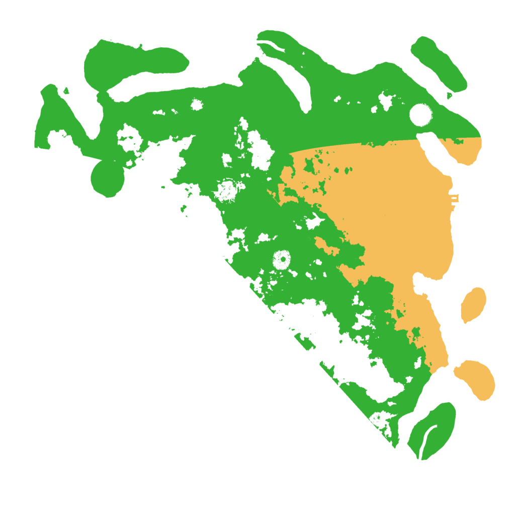 Biome Rust Map: Procedural Map, Size: 4050, Seed: 1820339953