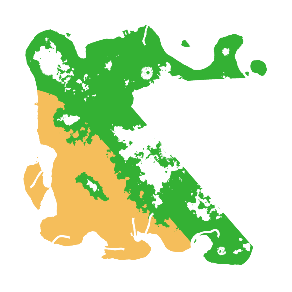 Biome Rust Map: Procedural Map, Size: 3500, Seed: 1884944407