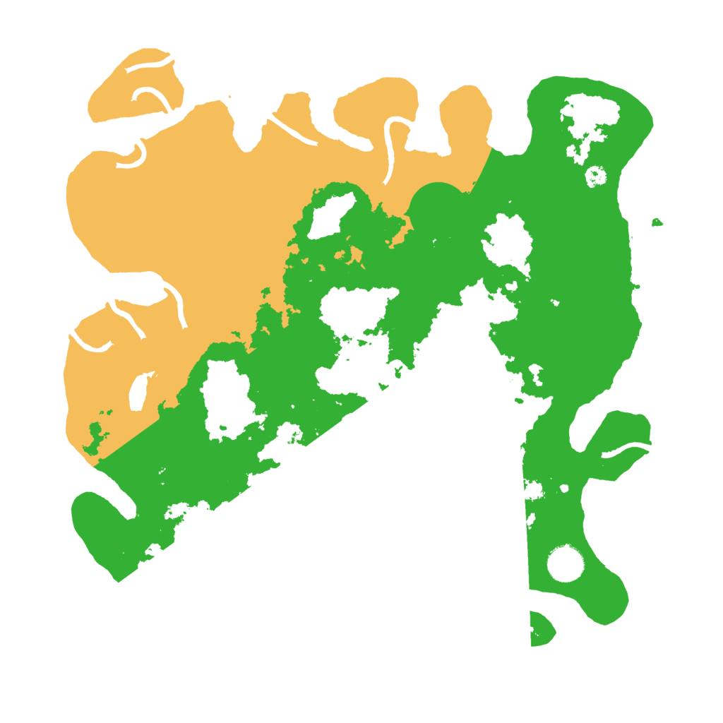 Biome Rust Map: Procedural Map, Size: 3500, Seed: 58823
