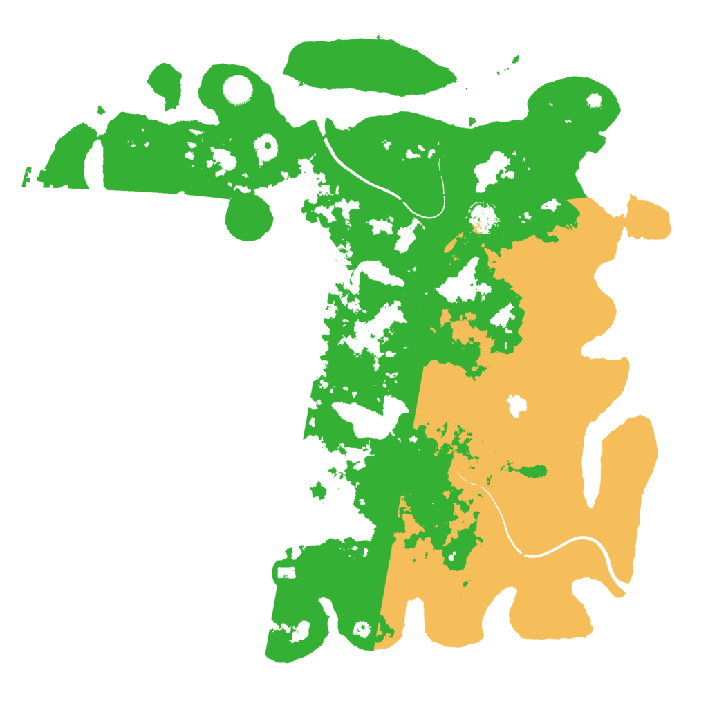 Biome Rust Map: Procedural Map, Size: 4250, Seed: 756954046