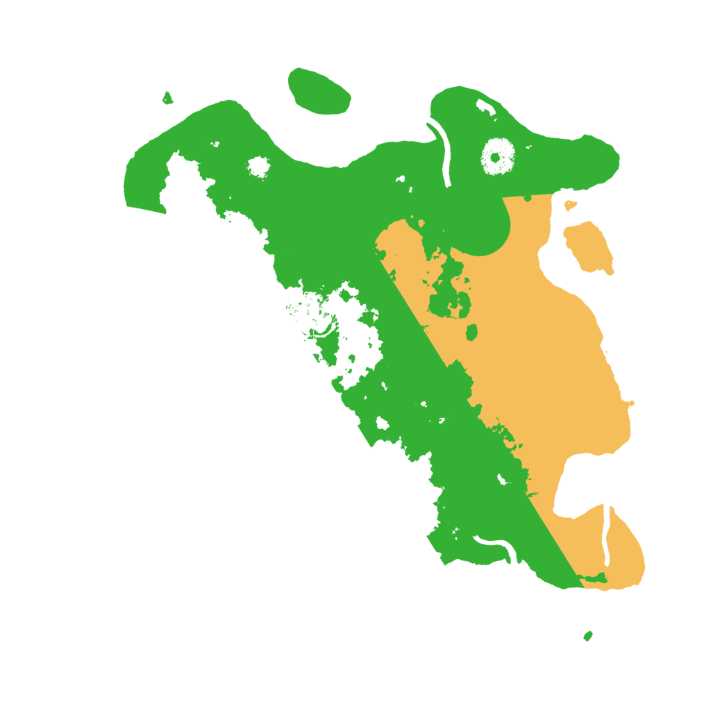 Biome Rust Map: Procedural Map, Size: 3000, Seed: 1625798616