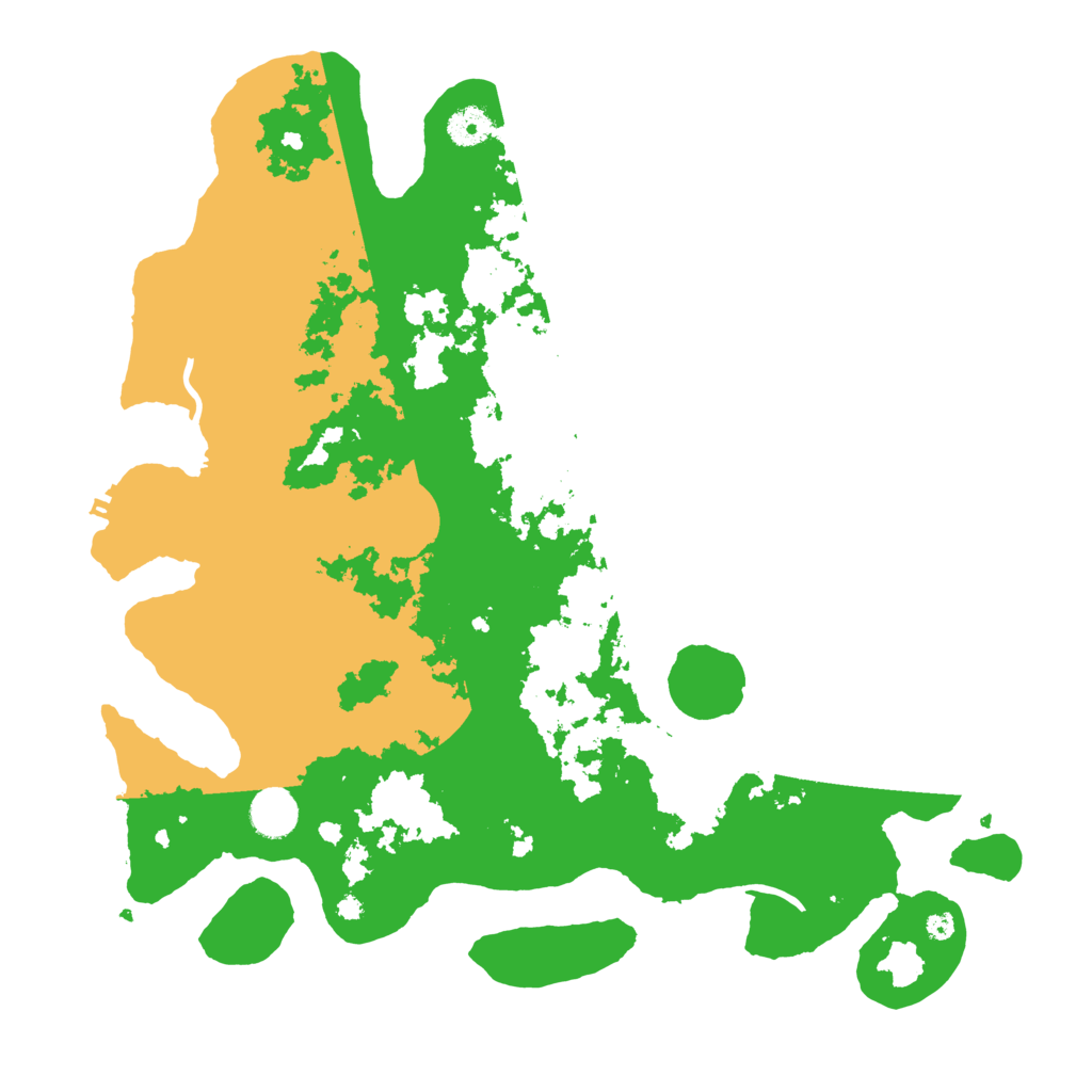 Biome Rust Map: Procedural Map, Size: 4000, Seed: 1584203569