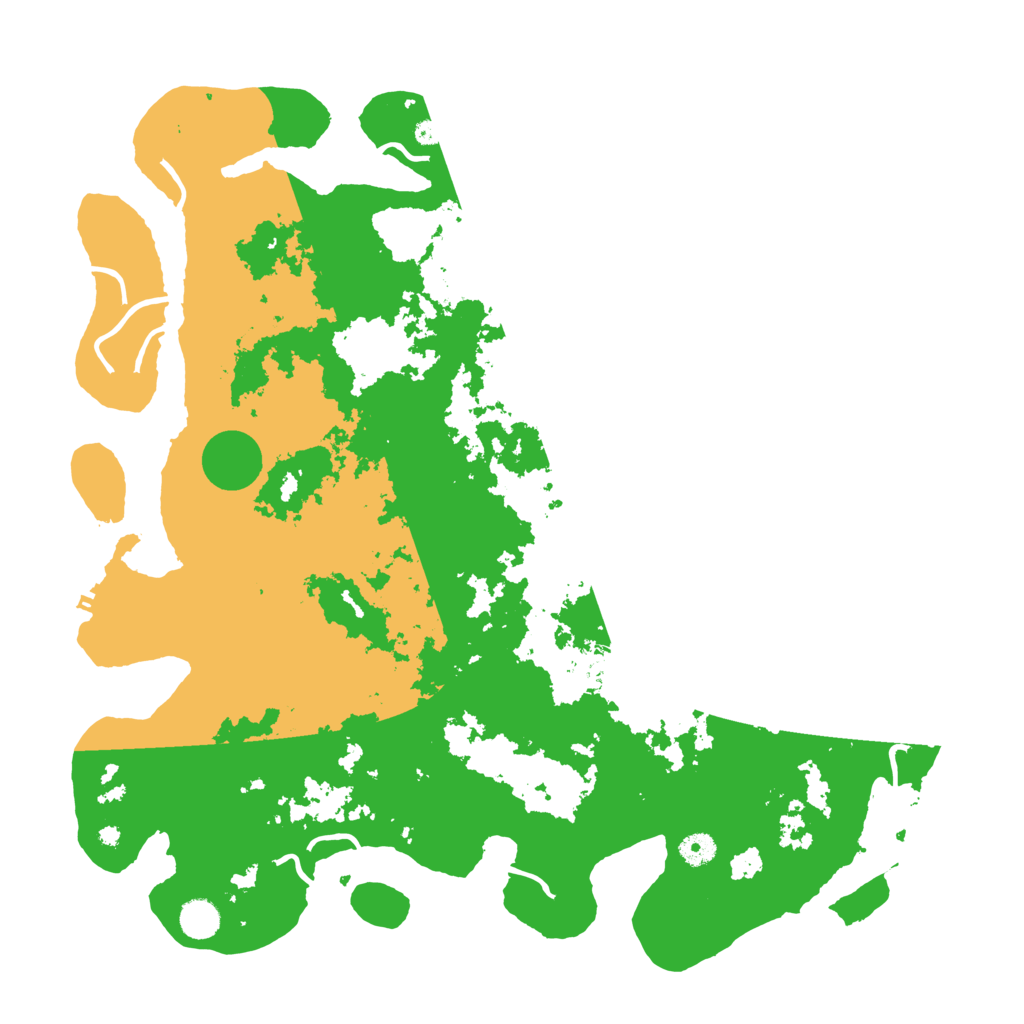 Biome Rust Map: Procedural Map, Size: 4500, Seed: 20633