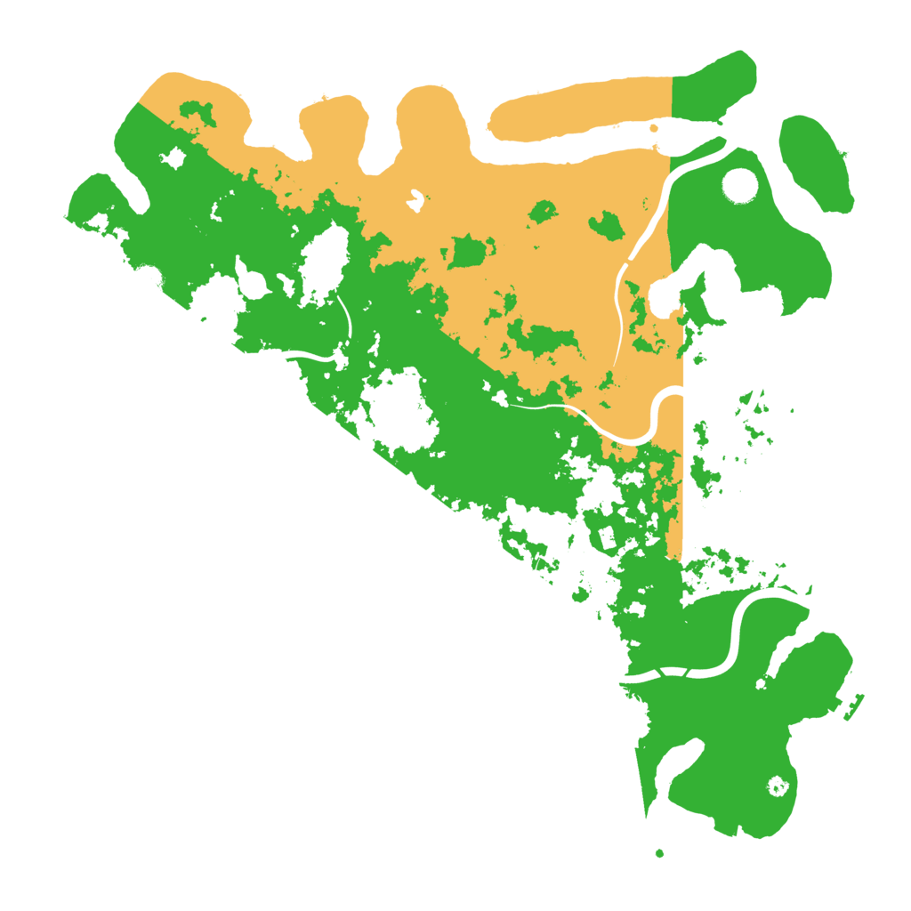Biome Rust Map: Procedural Map, Size: 4500, Seed: 907351282