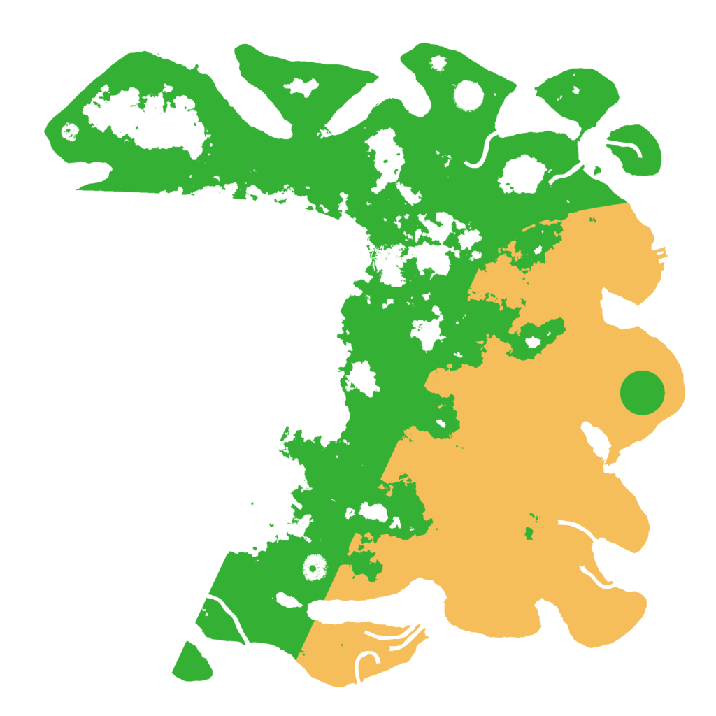 Biome Rust Map: Procedural Map, Size: 4250, Seed: 429379732