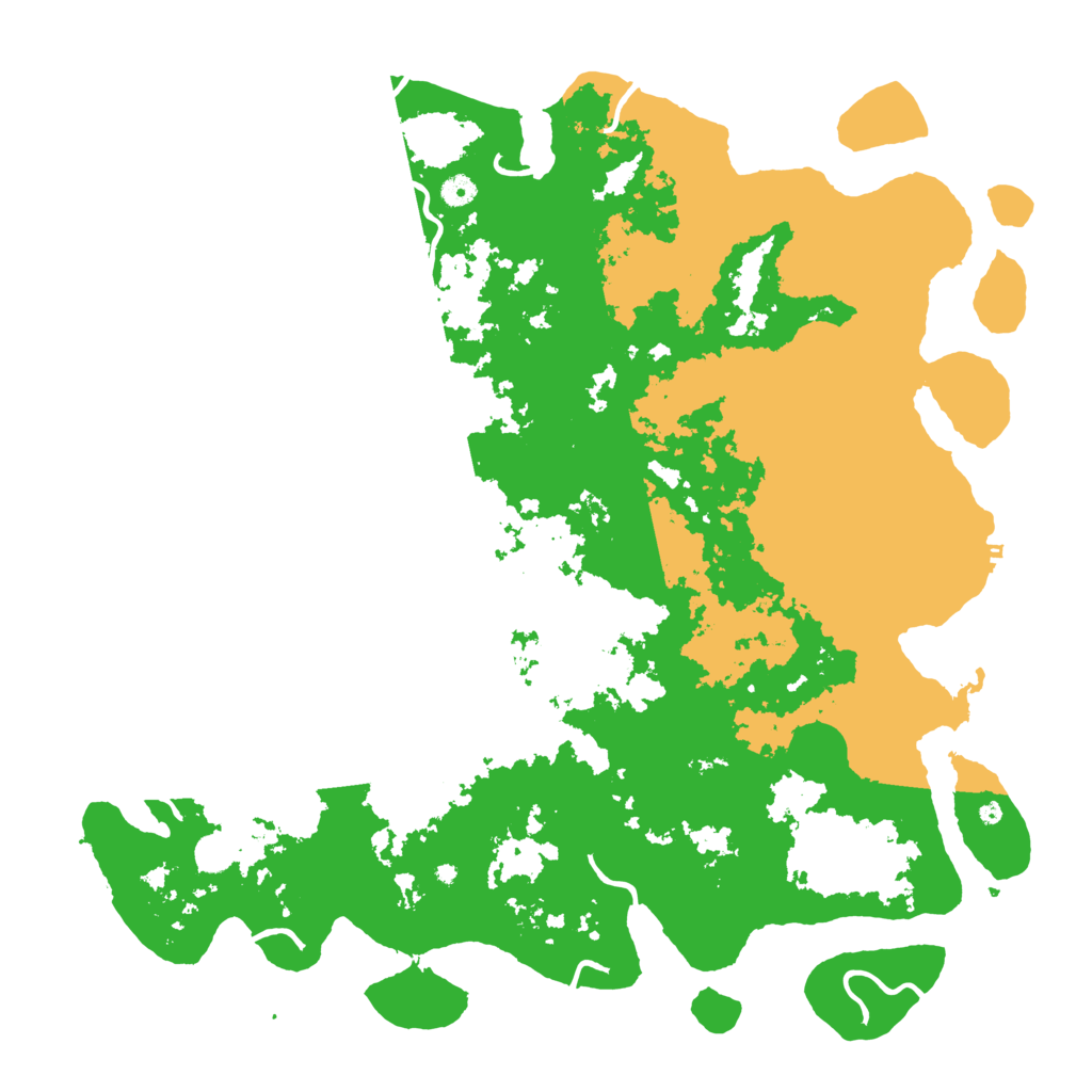 Biome Rust Map: Procedural Map, Size: 5000, Seed: 20082019